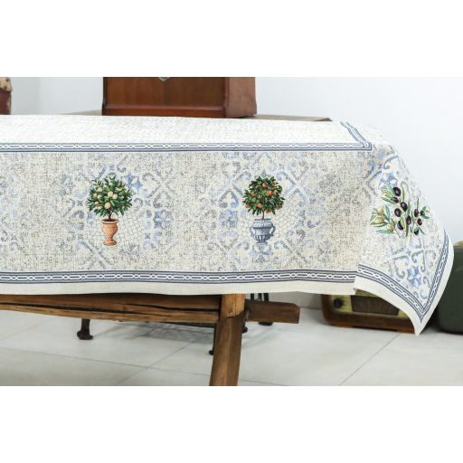 Toszkán kert asztalterítő, 137x180 cm