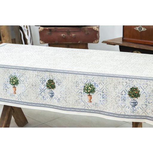 Toszkán kert asztalterítő, 137x180 cm