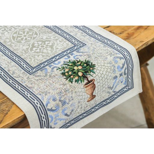 Toszkán kert asztali futó, 44x140 cm