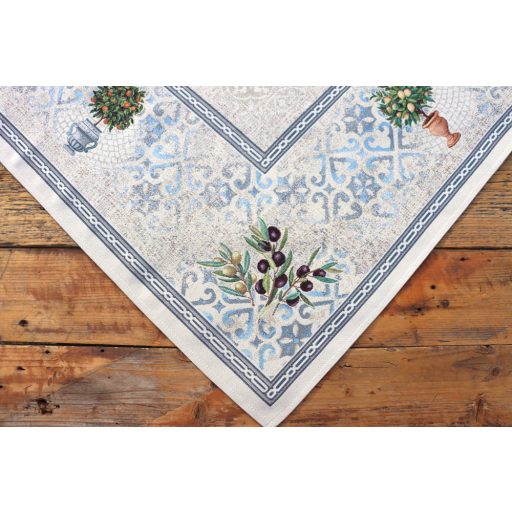 Toszkán kert asztalterítő, 96x100 cm