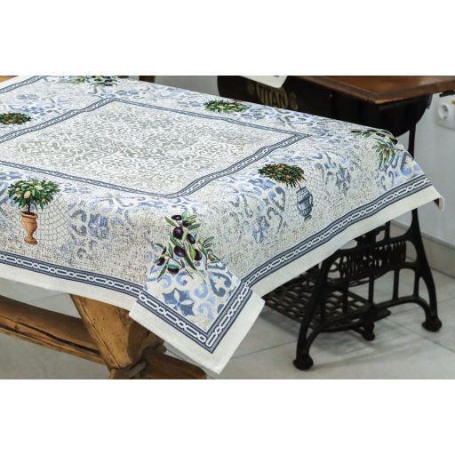 Toszkán kert asztalterítő, 96x100 cm
