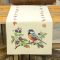 Kismadár szeder ágon asztali futó, 44x140 cm