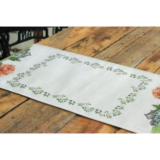 Piknik a patak partján asztali futó, 44x140 cm