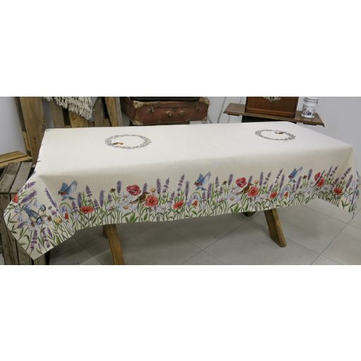 Madaras kert asztalterítő, 137x240 cm