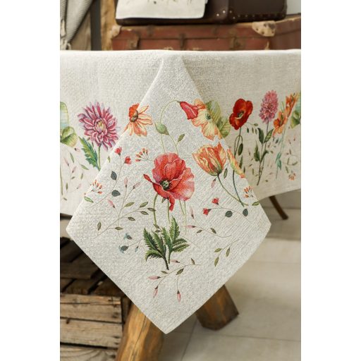 Virágzó kert asztalterítő, 137x240 cm
