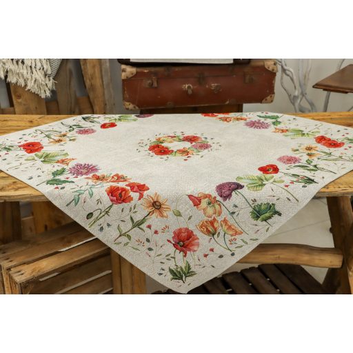 Virágzó kert asztalterítő, 96x100 cm
