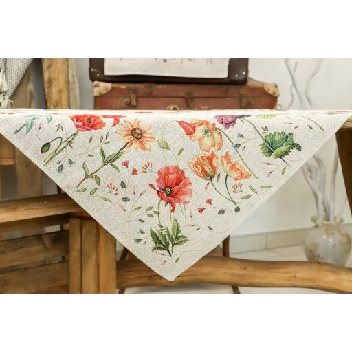 Virágzó kert asztalterítő, 96x100 cm
