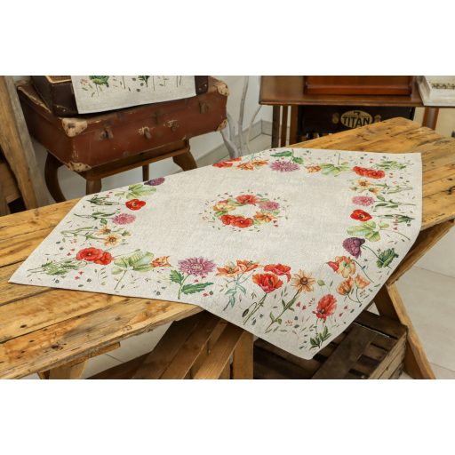 Virágzó kert asztalterítő, 96x100 cm