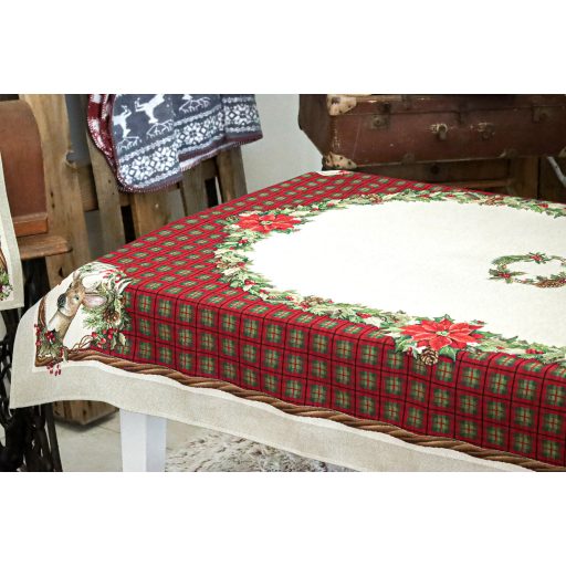 Harmony szarvasos asztalterítő, 137x180 cm, lurex nélkül