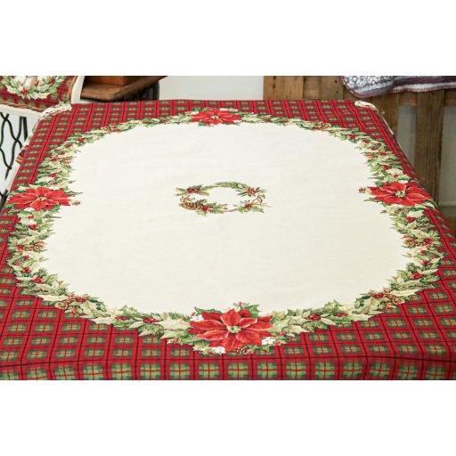 Harmony szarvasos asztalterítő, 137x240 cm, lurex nélkül