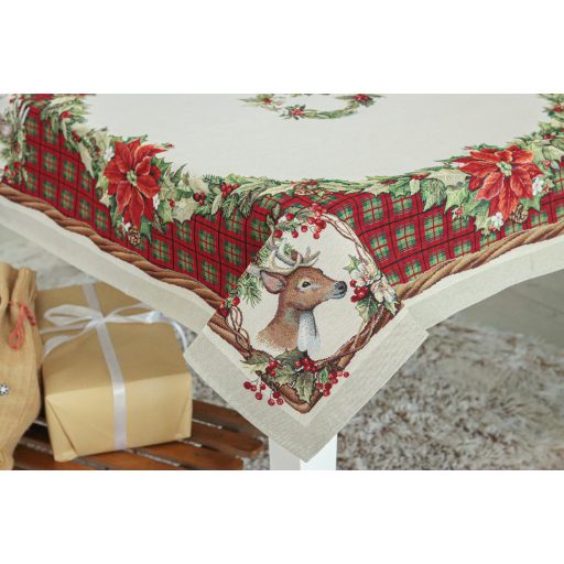 Harmony szarvasos asztalterítő, 96x100 cm, lurex nélkül