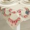 Roses húsvéti nyuszis asztalterítő, 96x100 cm