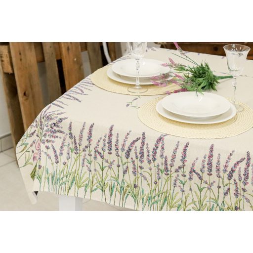 Levendulamező asztalterítő, 137x180 cm