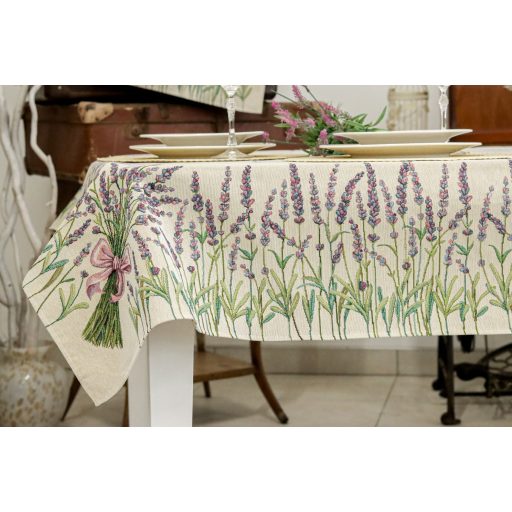 Levendulamező asztalterítő, 137x240 cm