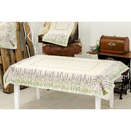 Levendulamező asztalterítő, 137x240 cm