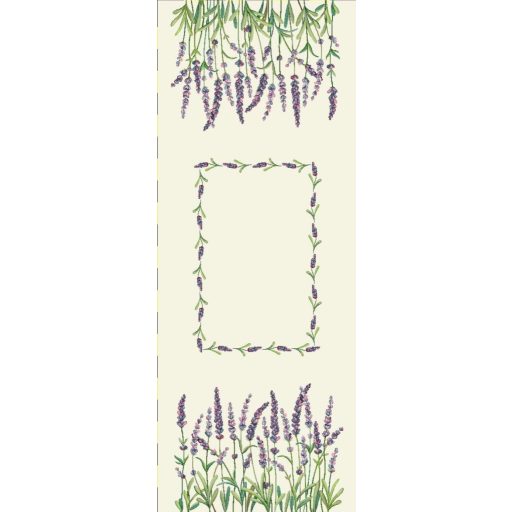 Levendulamező asztali futó, 44x140 cm