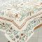 Ősi kert (fehér) asztalterítő, 96x100 cm