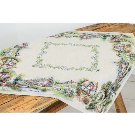 Bárányos asztalterítő, 96x100 cm