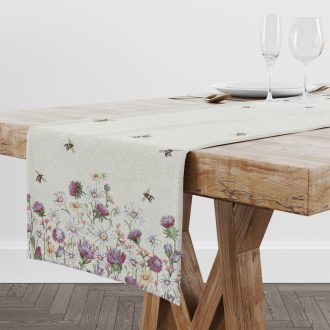 Vadvirágos rét asztali futó, 44x140 cm