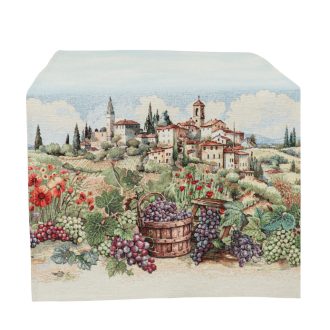 Toszkán táj asztali futó 37x100 cm