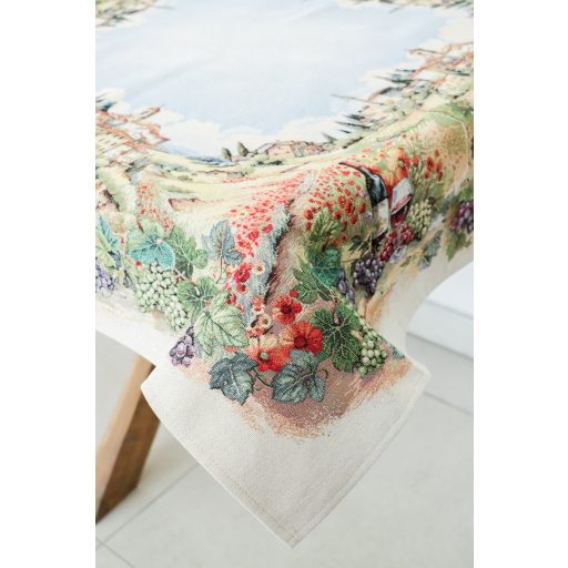 Toszkán táj asztalterítő, 96x100 cm