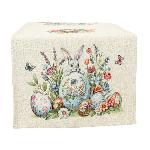 Húsvét a kertben asztali futó, 44x140 cm