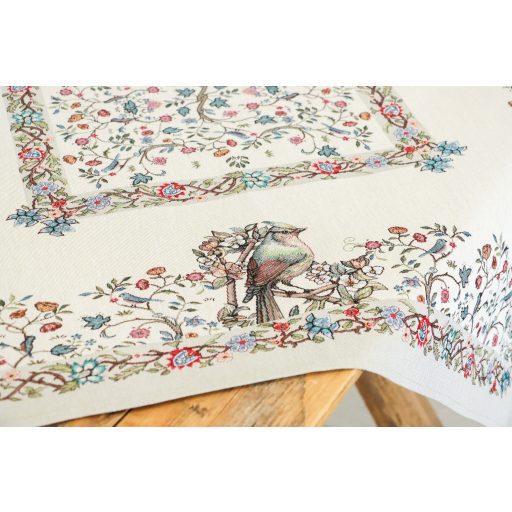 Madár fantázia asztalterítő, 96x100 cm