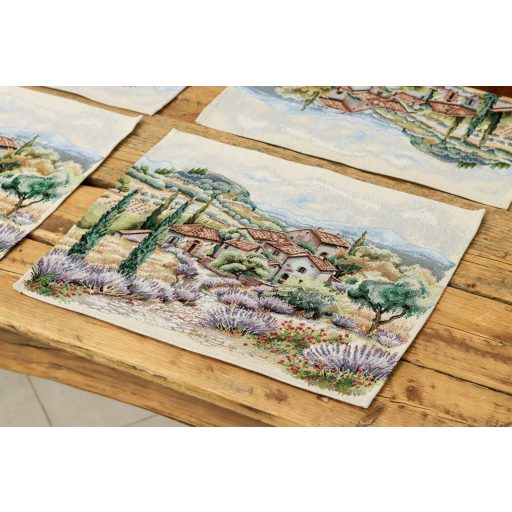 Levendula farm tányéralátét