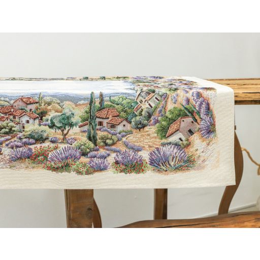 Levendula farm asztalterítő, 96x100 cm