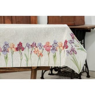 Írisz virágos asztalterítő, 137x240 cm
