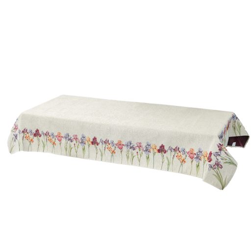Írisz virágos asztalterítő, 137x240 cm