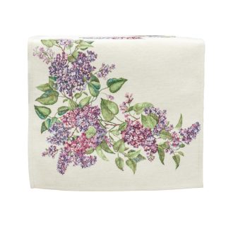 Orgonás asztali futó, 44x140 cm