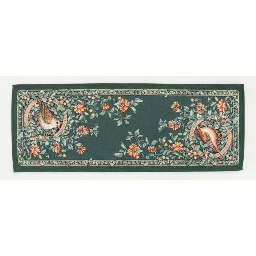 Erdei madarak (zöld alapon) futó 37x100 cm