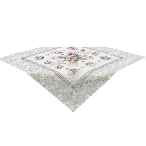 Rózsás asztalterítő, 96x100 cm