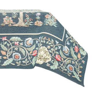 Kék életfa asztalterítő, 96x100 cm