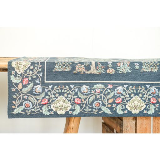 Kék életfa asztalterítő, 96x100 cm