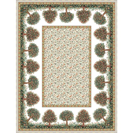 Gyümölcsös kert asztalterítő, 137x180 cm