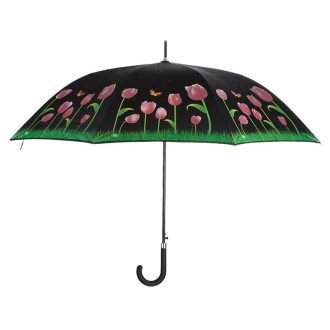   Esőre színváltós tulipános esernyő, 116 cm átmérőjű
