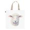 Bárányos bevásárló táska, bárány, 40 x 40 cm