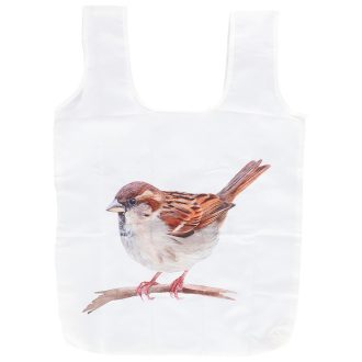 Verebes összehajtható bevásárló táska, 36 x 36 cm