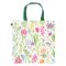 Színes virág mintás összehajtható bevásárló táska, 40 x 40 cm