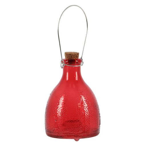 Üveg darázscsapda, 14 cm, piros