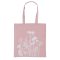Mezei virág mintás bevásárlós táska, pink
