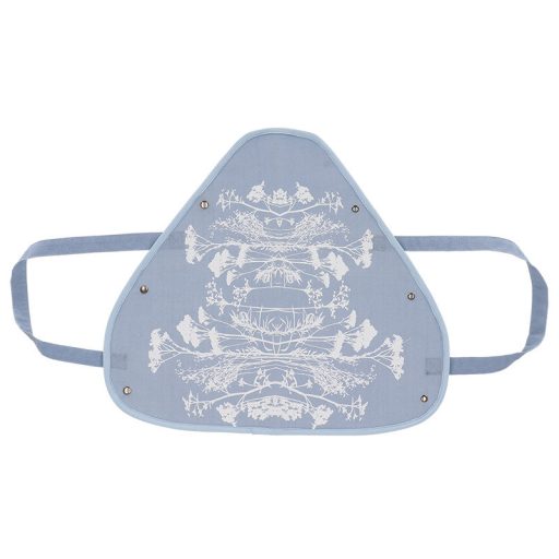 Mezei virág mintás virágtartó táska, kék