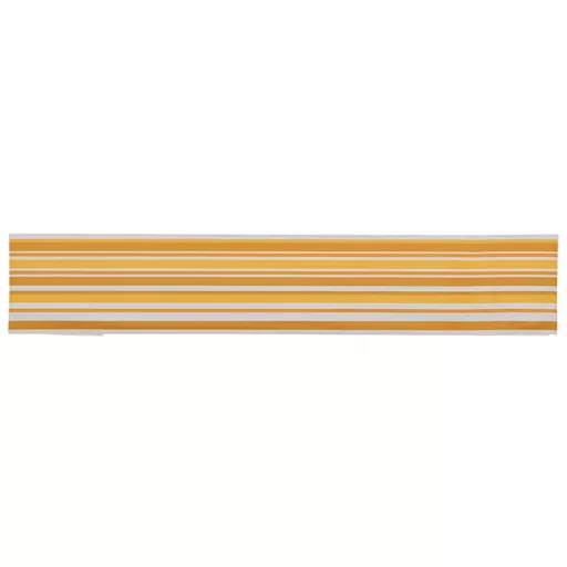 Pamut asztali futó, narancssárga csíkos, 40 x 220 cm