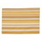 Pamut tányéralátét, narancssárga csíkos, 45 x 33 cm