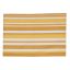 Pamut tányéralátét, narancssárga csíkos, 45 x 33 cm