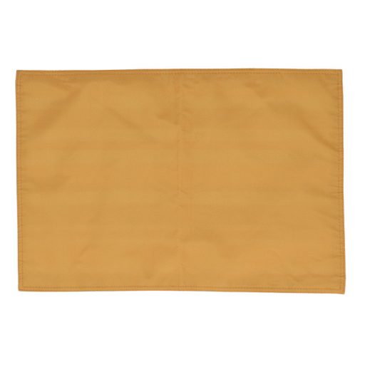 Pamut tányéralátét, narancssárga csíkos, 45 x 33 cm