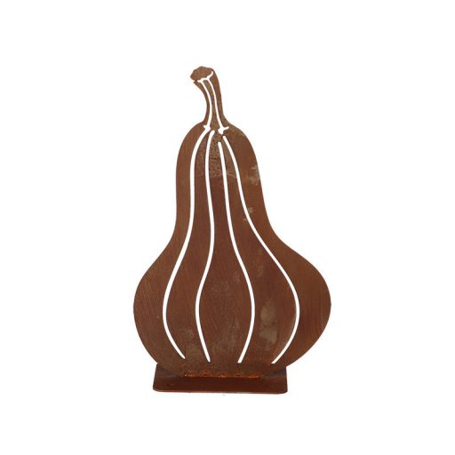 Tökös lézervágot álló kerti dekoráció, 27 x 17 cm