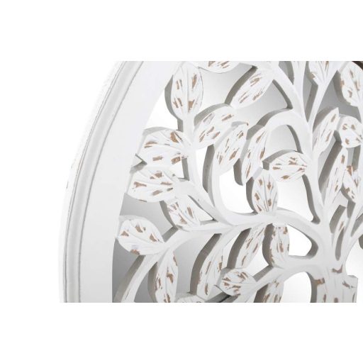 Dekoráció falra mango tükör 60x2x60 fa